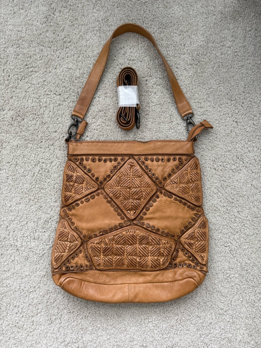 Gorgeous Tan Leather Shoulder Bag